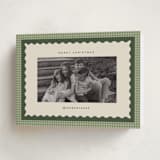 "gingham layers" - Holiday Cards in Garland by Ellen Schlegelmilch - Folded Card