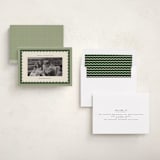"gingham layers" - Holiday Cards in Garland by Ellen Schlegelmilch - Assembled