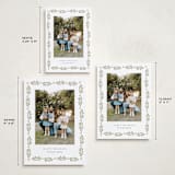 "pine bough border" - Holiday Cards in Classic Christmas by Elsa Duncan - Formats Available