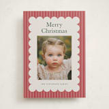 "Charm" - Holiday Cards in Cherry by Nicoletta Savod - Front