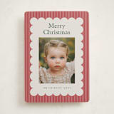 "Charm" - Holiday Cards in Cherry by Nicoletta Savod - Front
