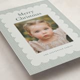 "Charm" - Holiday Cards in Evergreen by Nicoletta Savod - Detail