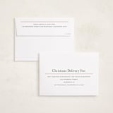 "Charm" - Holiday Cards in Cherry by Nicoletta Savod - FREE Recipient Addressing