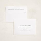 "Charm" - Holiday Cards in Evergreen by Nicoletta Savod - FREE Recipient Addressing
