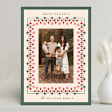 "Woodland Border" - Holiday Cards in Pine by Julie Murray - Front