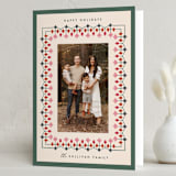 "Woodland Border" - Holiday Cards in Pine by Julie Murray - Folded Card