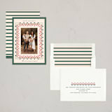 "Woodland Border" - Holiday Cards in Pine by Julie Murray - Assembled