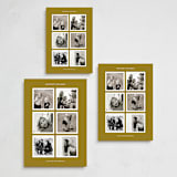 "Brightly Framed" - Holiday Cards in Mustard by Wendy Chung - Formats Available