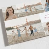"Serene Surround" - Holiday Cards in Berry by Kelly Schmidt - Detail