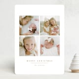"Memories of the Holiday Season" - Holiday Cards in Seashell by Juneau Designs - Front