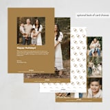 "Memories of the Holiday Season" - Holiday Cards in Seashell by Juneau Designs - Back of Card