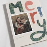 "Merry Collage" - Holiday Cards in Coniferous by Sumak Studio - Detail