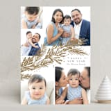 "Garland" - Holiday Cards in Snow by Rebecca Durflinger - Front