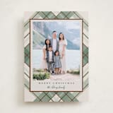 "Fancy Plaid" - Holiday Cards in Vanilla by Petra Kern - Front