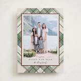 "Fancy Plaid" - Holiday Cards in Vanilla by Petra Kern - Front
