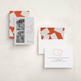 "boxed" - Holiday Cards in Persimmon by Sumak Studio - Assembled