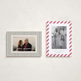"Candy Frame" - Holiday Cards in Candy Cane by Yuliya Evseeva - Photo Orientation Options