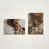 "Cookies" - Holiday Cards in Snow by Tamara Hilje - Photo Orientation Options