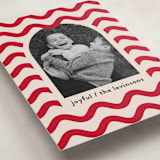 "Joyful Waves" - Holiday Cards in Candy Cane by Iveta Angelova - Detail