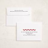 "Joyful Waves" - Holiday Cards in Candy Cane by Iveta Angelova - FREE Recipient Addressing