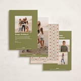"Juniper berry" - Holiday Cards in Pine by Natalie Rae - Back of Card Options