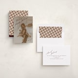 "Vintage Tilted" - Holiday Cards in Mulled Wine by Juliana Zimmermann - Assembled