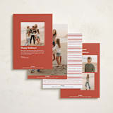 "Holiday Wash" - Holiday Cards in Snow by Kristen Smith - Back of Card Options