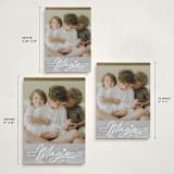 "Disney Mickey Magical Season" - Holiday Cards in Snow by Carrie ONeal - Formats Available
