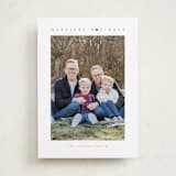 "Disney Mickey Mouse Minimalist Mickey" - Holiday Cards in Snow by Angela Garrick - Front