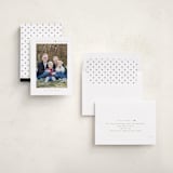 "Disney Mickey Mouse Minimalist Mickey" - Holiday Cards in Snow by Angela Garrick - Assembled