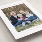 "Disney Mickey Mouse Minimalist Mickey" - Holiday Cards in Snow by Angela Garrick - Detail