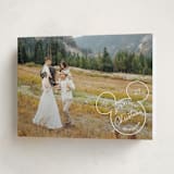 "Mickey Outline" - Holiday Cards in Snow by Hooray Creative - Folded Card