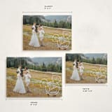 "Mickey Outline" - Holiday Cards in Snow by Hooray Creative - Formats Available