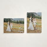 "Mickey Outline" - Holiday Cards in Snow by Hooray Creative - Photo Orientation Options