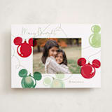 "Mickey Lights" - Holiday Cards in Moss by Baumbirdy - Front