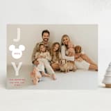 "Striped Joy" - Holiday Cards in Snow White by Alston Foster - Front