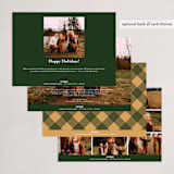 "Little Christmas" - Holiday Cards in Fall by iamtanya - Back of Card Options