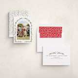 "Petite Botanicals" - Holiday Cards in Crimson by Susan Moyal - Assembled
