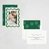 "ricrac" - Holiday Cards in Wreath by Lori Wemple - Assembled