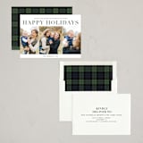 "classic sentiment" - Holiday Cards in Juniper by Jennifer Lew - Assembled