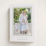 "hand drawn scallop" - Holiday Cards in Olive by Sara Hicks Malone - Folded Card