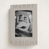 "Festive" - Holiday Cards in Sand by Kelly Watkins - Folded Card