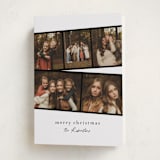 "Fancy Film" - Holiday Cards in Snowflake by Jessica Williams - Folded Card