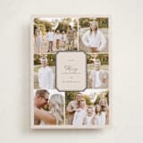 "Six Fancy" - Holiday Cards in Eggnog by Emily Betts - Front