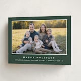 "Meadows" - Holiday Cards in Pine by Amy Kross - Folded Card