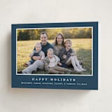 "Meadows" - Holiday Cards in Juniper by Amy Kross - Folded Card