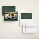 "Meadows" - Holiday Cards in Pine by Amy Kross - Assembled