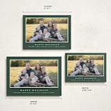 "Meadows" - Holiday Cards in Pine by Amy Kross - Formats Available