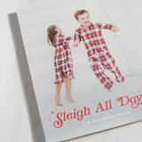 "Sleigh All Day" - Holiday Cards in Venetian by Itsy Belle Studio - Detail