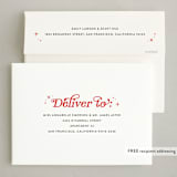 "Sleigh All Day" - Holiday Cards in Venetian by Itsy Belle Studio - FREE Recipient Addressing